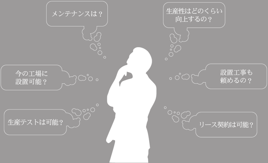 解決策を考えている人物